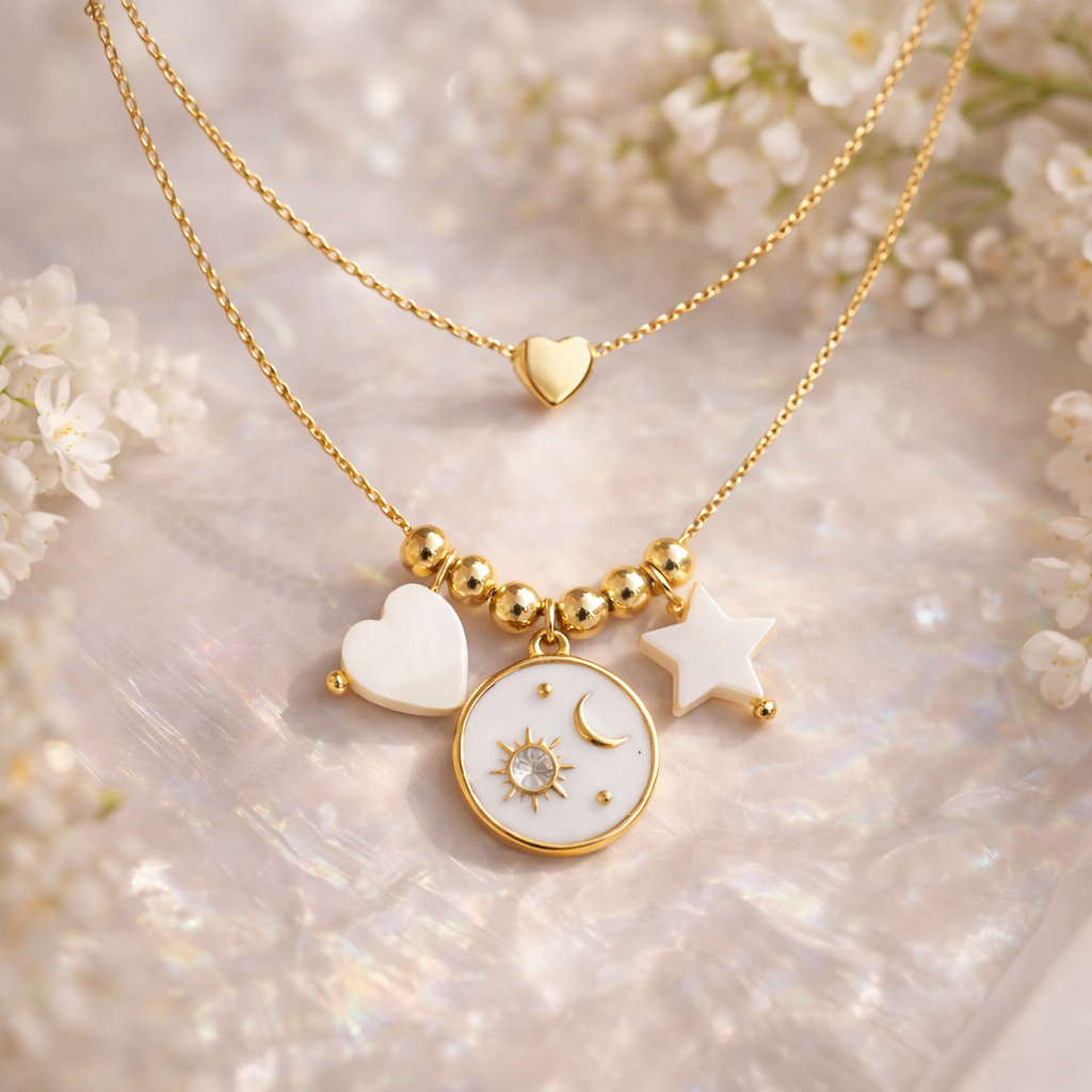 Dual Essence Layered Necklace