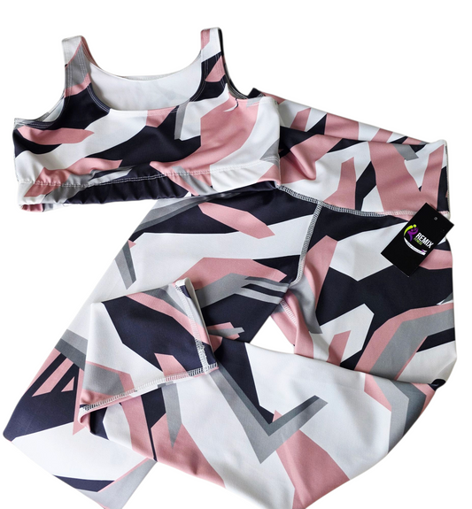 Conjunto de Top y Pantalón "ROSA TIFFANY"