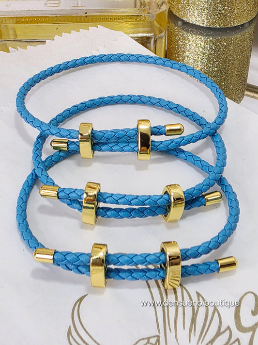 Pulsera de cuero "Solace"