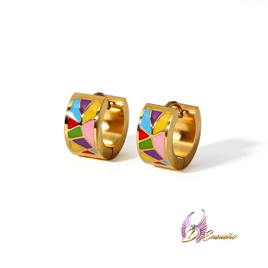 Aretes "Vitral"