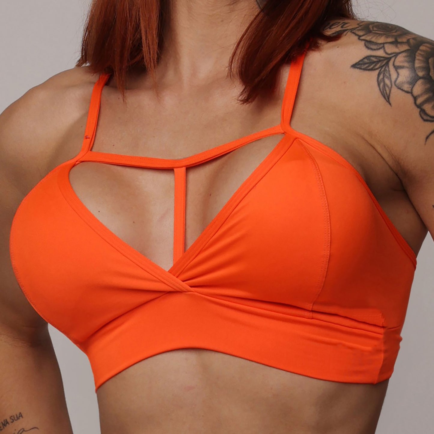 Top "NARANJA SEXY" NEÓN