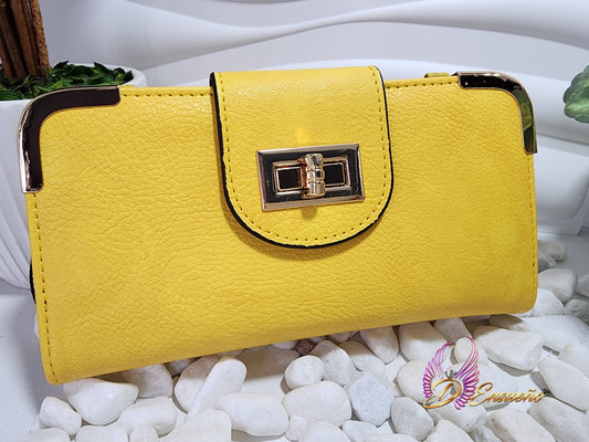 Cartera "Wallet" amarillo