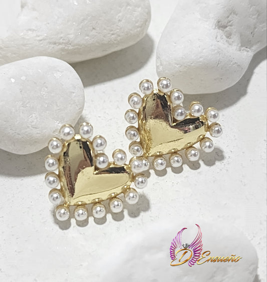 Aretes "My Heart"