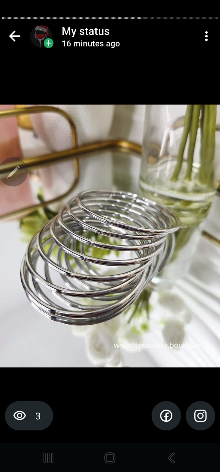Juego de 7 Brazaletes Bangles "Vogue"